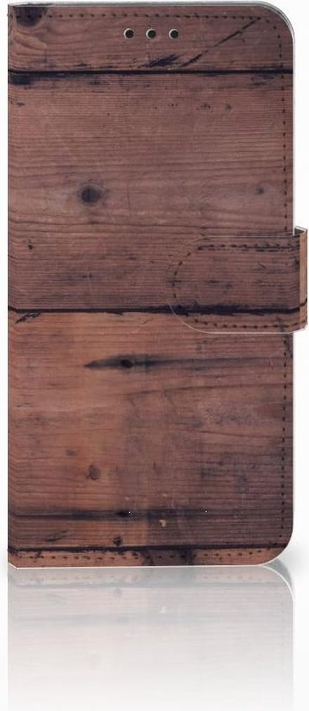 Huawei P30 Lite (2020) Book Style Case Old Wood