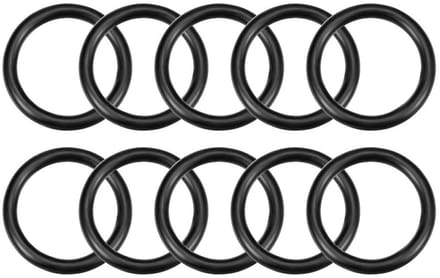 Dailygoods- O-ringen 10 Stuks - Nitrilrubber - 14 mm Buitendiameter - 10 mm Binnendiameter - 2 mm Breed - Afdichtingsset - Afdichtringen