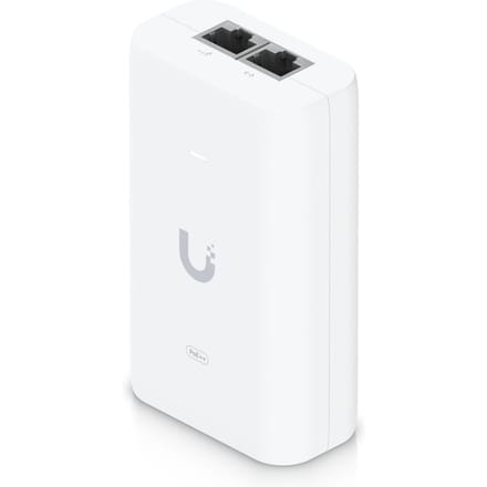 Ubiquiti UISP U-PoE++ - PoE adapter - Gigabit Ethernet - 48 V - Wit