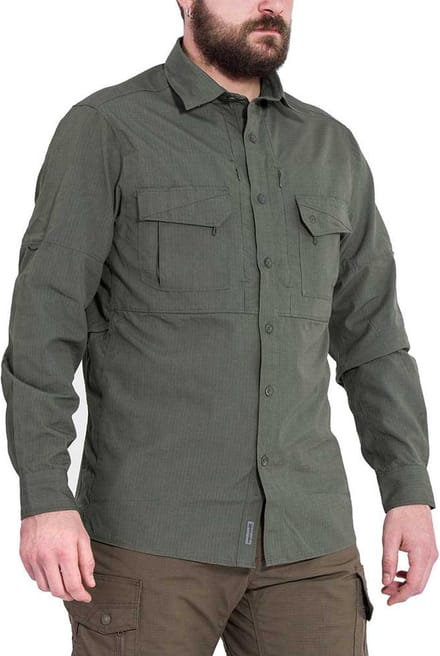 Pentagon Plato Tactic Overhemd Met Lange Mouwen Groen S