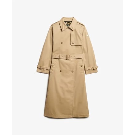 Superdry - Klassieke trenchcoat - Dames - Buitenjassen