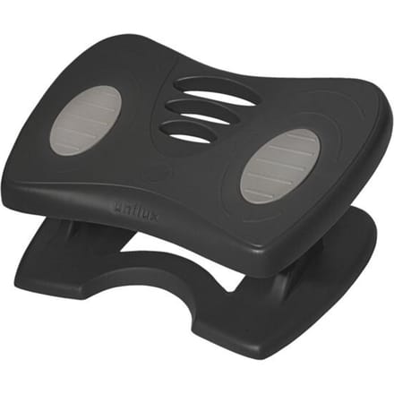 Voetensteun NYMPHEA, ABS/PVC, ergonomisch, in hoogte verstelbaar, met antislip coating