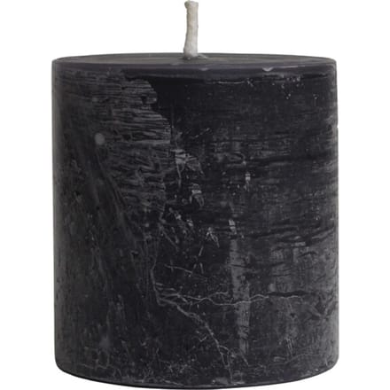 PTMD - Kaars Rustic Outdoor - Grijs - 15x15x16cm