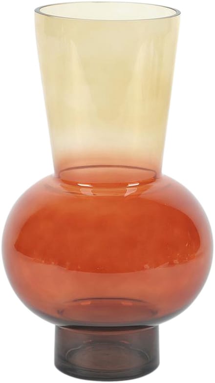 Rasteli Vaas Trioble Glas 3 kleuren D 17,5 cm H 30.5 cm