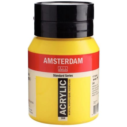 Amsterdam Standard Series Acrylverf Pot 500 ml Azogeel Licht 268