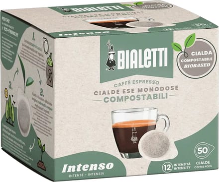 Bialetti Intenso - ESE servings - 50 stuks