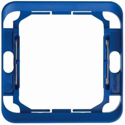 Tussenstuk S-75 - Frame Onderdeel - Stopcontact Afwerking - Modulaire Serie - 2 x 45 x 45 cm - Blauw