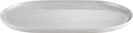 Sablo Cloud Serveerbord | Lichtgrijs / Beige | Stoneware