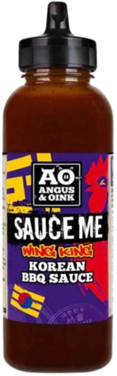 Angus & Oink Wing King – Koreaanse BBQ Saus – 350ml – Zoet & Pittig