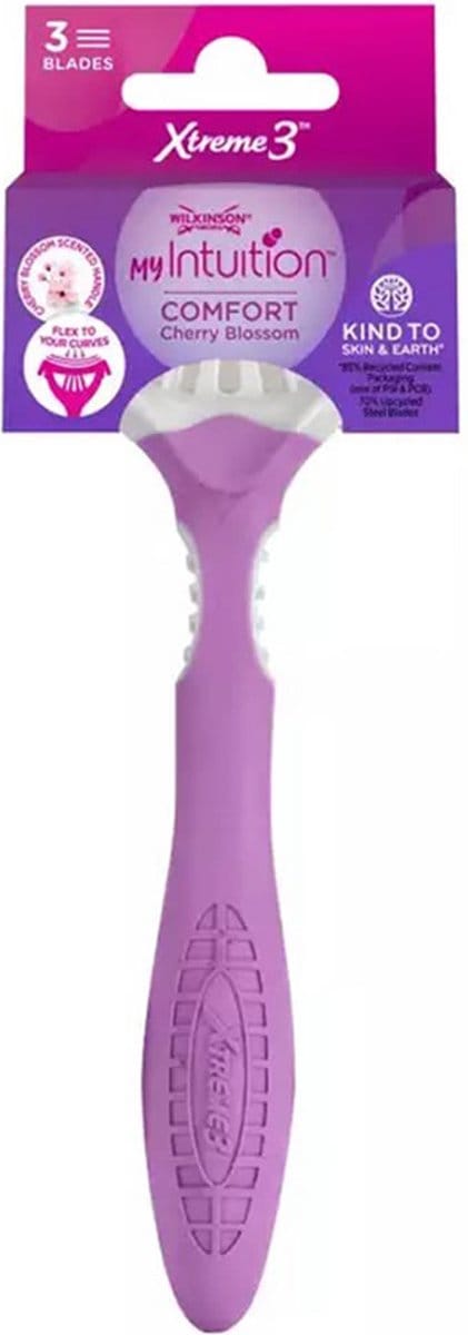 Wilkinson Sword - Xtreme 3 - My Intuition - Comfort - Cherry Blossom - Wegwerpscheermesje - 1 Stuk