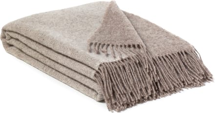 MoST - Plaid Cappuccino - Nieuw-Zeelandse wol - 130 x 190 cm - beige