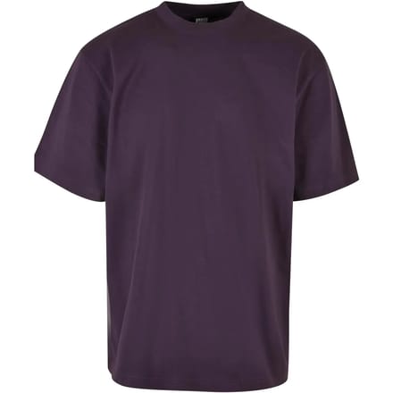 Urban Classics - Tall Heren T-shirt - S - Paars