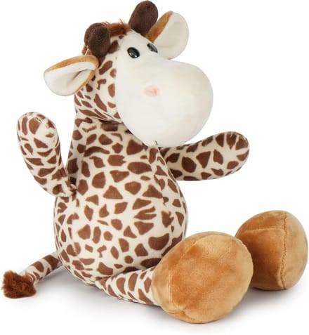 Knuffeldier Giraf - Pluche Dier - Cadeau Idee - Extra Zacht - 30 cm - Bruin