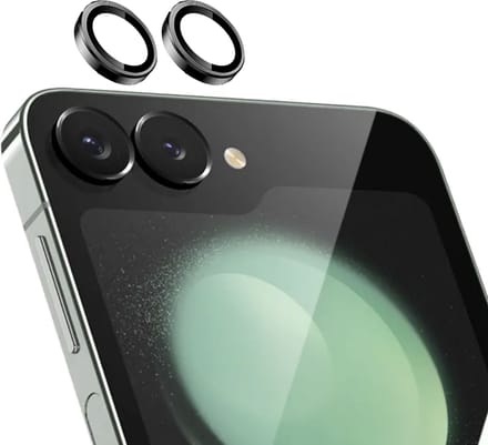 Screenprotector voor Camera geschikt voor Samsung Galaxy Z Flip 5 - Beschermglas Camera Glas