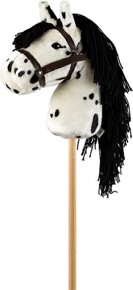 byASTRUP - Junior Stokpaard - Stokpaarden - 70 cm - Gestippeld