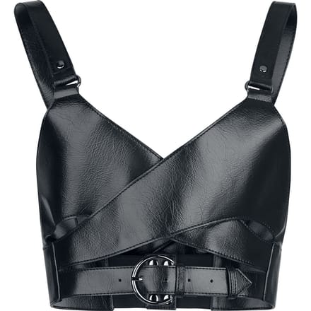 Killstar - Gothic Harness - Withered Garden - Wyrmwood Harness - voor Vrouwen - zwart