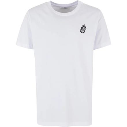 Mister Tee - Dice Fire EMB Heren Tshirt - S - Wit