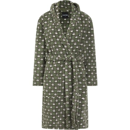 G-Star Xenia Bathrobe Oil Green Multi Größe: M | Bademäntel Outlet | Damen | Grün