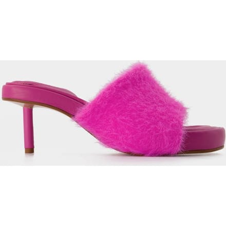 Argilla muiltjes in roze polyamide