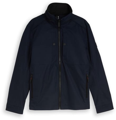 Tom Tailor - Overgangsjas van waterafstotend materiaal - Maat S - sky captain blue