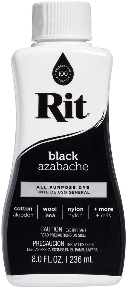 Rit Liquid Dye Black - Rit Dye - Rit