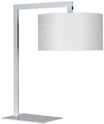 Maxima Tafellamp E27 1X60W Shiny Wit