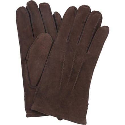 Suitable Suede Handschoen Donkerbruin - Maat XL - Heren