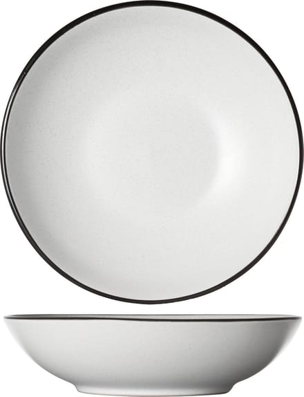 Cosy & Trendy Diep Bord Speckle Wit ø 20 cm