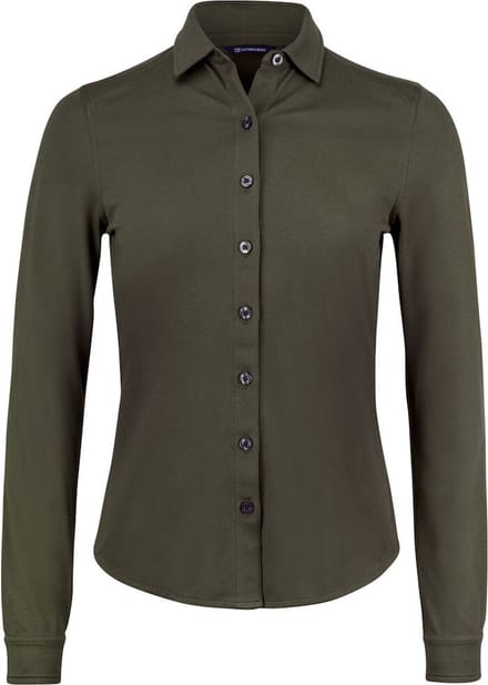 Cutter & Buck Advantage Shirt Dames 352411 - Ivy Groen - 36/S