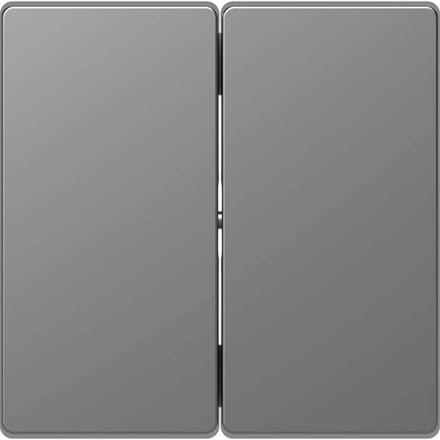 Merten MEG3400-6036 Wisselschakelaar Afdekking System Design RVS 1 stuk(s)