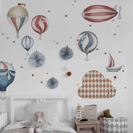Stickers voor baby's Dekornik Sky Is The Limit Balloons Set
