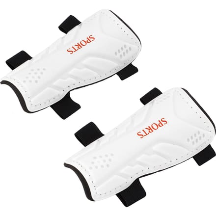 Voetbal Scheenbeschermers Bescherming Sport Voetbal Beschermende Beenbeschermer Trainingspads voor Kinderen wit