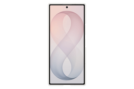 Silicon Magnet Case voor de Samsung Galaxy Z Fold 8 Ultra - White