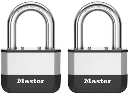 Masterlock Elite hangslot - 67mm - lange beugel - 2st