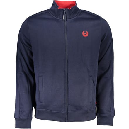 Gianmarco Venturi Blauw Polyester Heren Sweatshirt