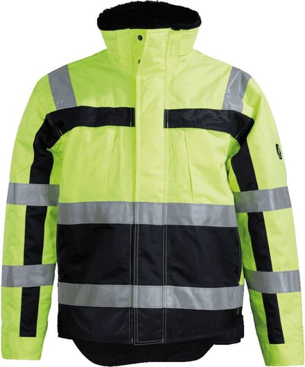 MASCOT pilotenjas Teresina, EN 471/343, geel/marine, polyester, maat S