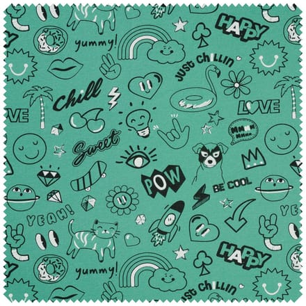 Sweat stof "Be Cool"