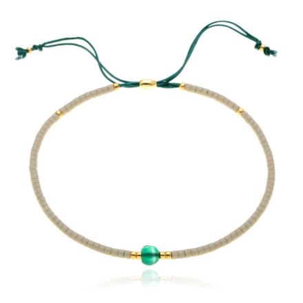 Deja Armband Miyuki Glas kralen - Green