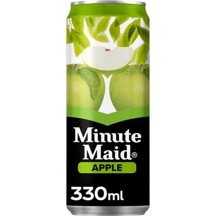 Frisdrank Minute Maid appelsap blik 330ml