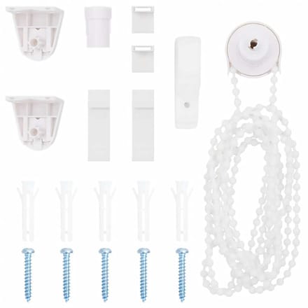 Kit de fixation pour store enrouleur 19 pièces 18 mm
