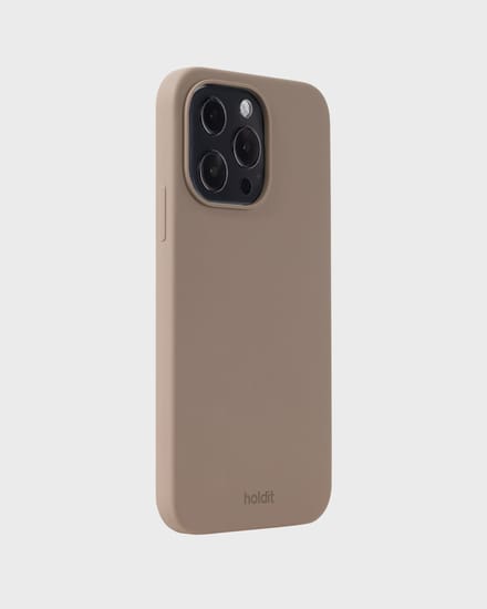 Holdit Silicone Case geschikt voor Apple iPhone 13 Pro - Mocha Brown