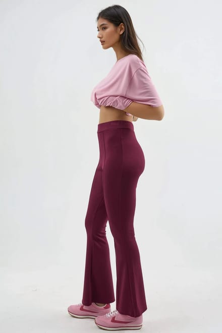 Modal Touch Flared Broek
