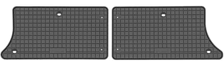 Max-Dywanik Frogum Serie - Rubber Matten - Seat Alhambra I - 3e rij - Ovalen Montage
