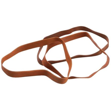 Elastiek Standard Rubber Bands 75 100x7.5mm 100gr 50 stuks bruin