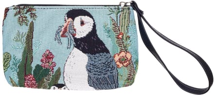 Polstasje - Gobelinstof - Puffin - Papagaaiduiker - vogel