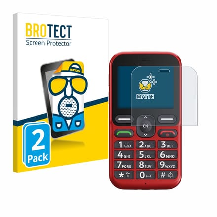 BROTECT - Screenprotector voor Doro Leva L10 - Folie Beschermfolie matte 2 Stuks