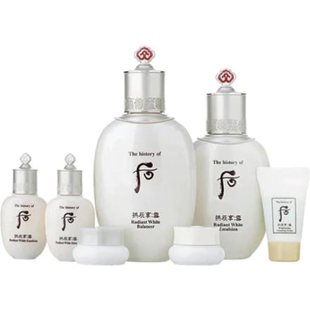 The History of Whoo Gongjinhyang Seol Radiant White 7items Special Set +RANDOM GIFT white