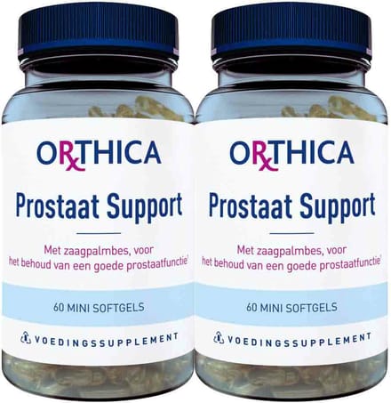 Orthica Prostaat Support - 2 x 60 softgels - Voordeelverpakking