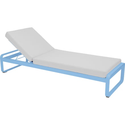Fermob BELLEVIE Komfort - Ligbed - E1 Maya blauw - 81 witgrijs