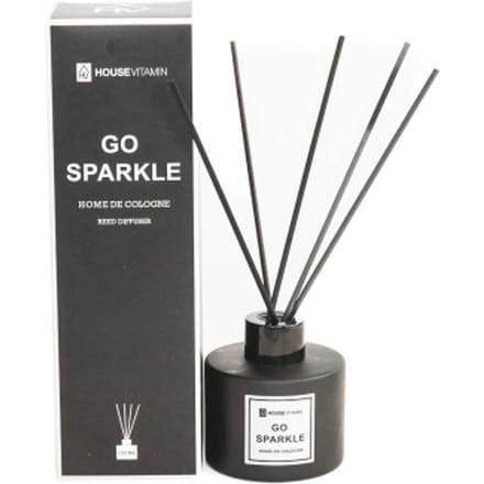 House Vitamin Wild & free reed diffuser – glass bottle with fibre sticks – 100 ml